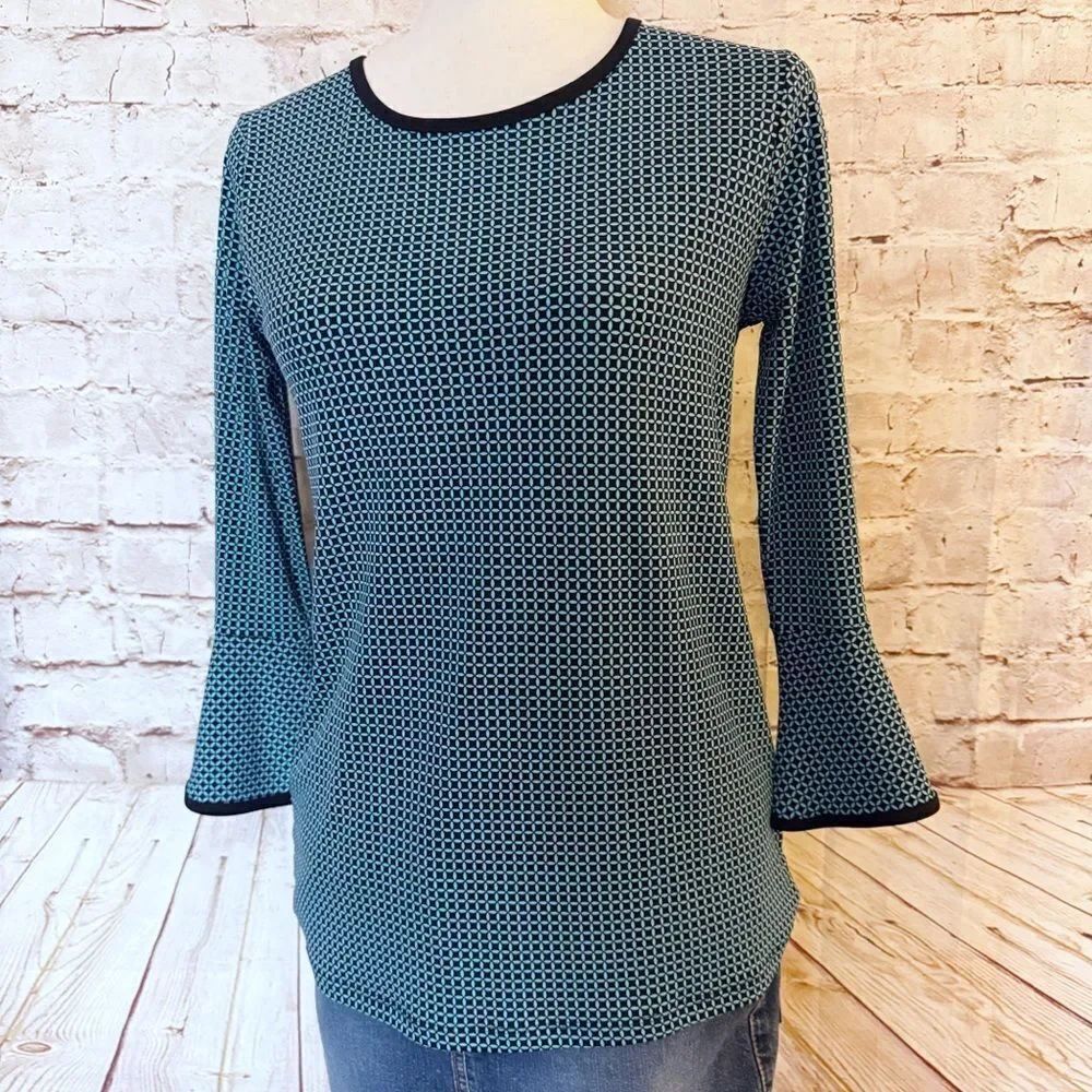 Michael Michael Kors bell sleeve jersey top
